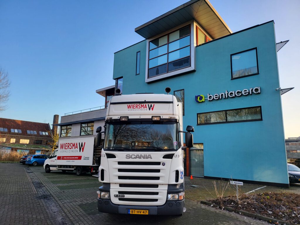 Kantoor verhuizing